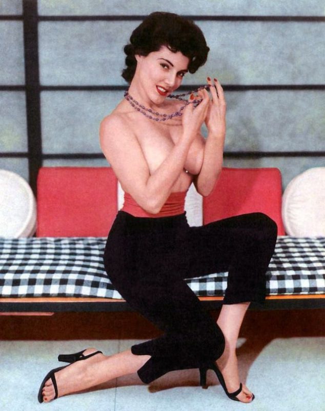 Спокуслива красуня з обкладинки Playboy 1950-х років 40