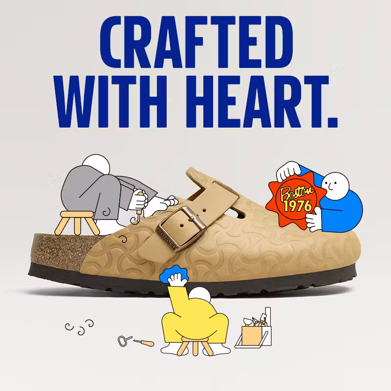 Бостон від Birkenstock відсвяткував півстоліття. На черзі — переосмислення. 30