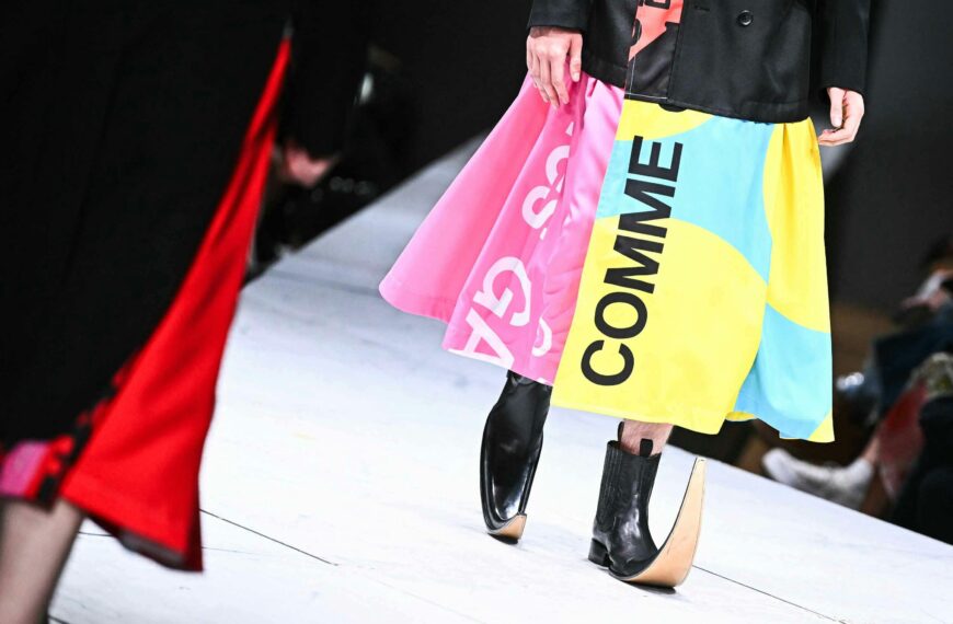 Загострене взуття CDG: вічна класика COMME
