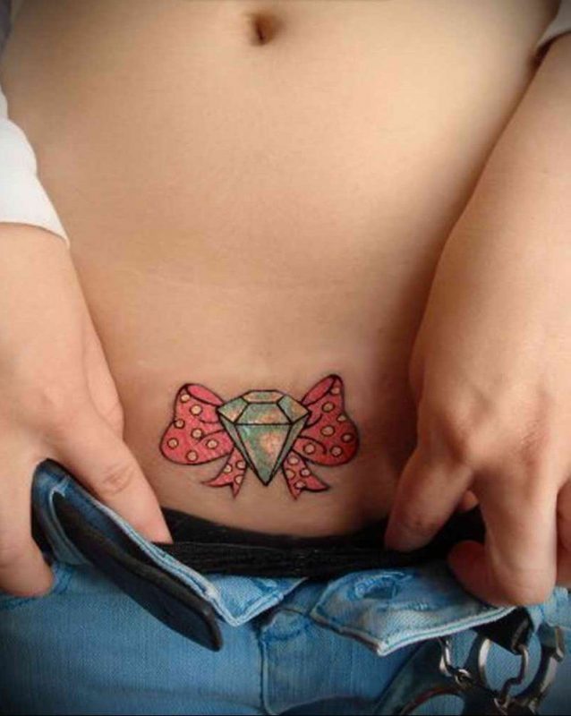 Жіночі інтимні татуювання 388