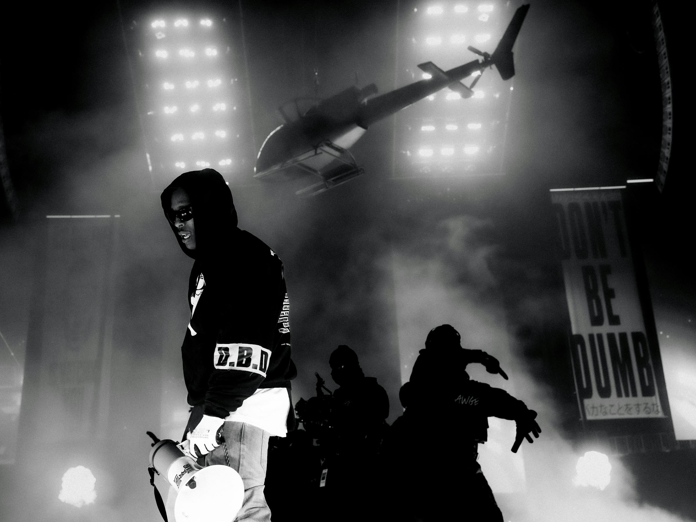 A$AP Rocky невимушено демонструє релізи PUMA у турі 14