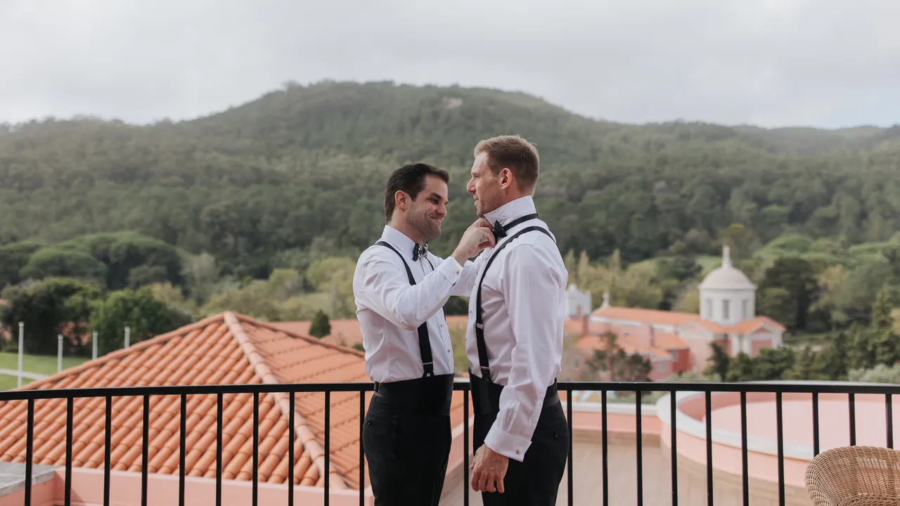 Як нам це вдалося: весілля в монастирі з драг-квін у Сінтрі, Португалія 14