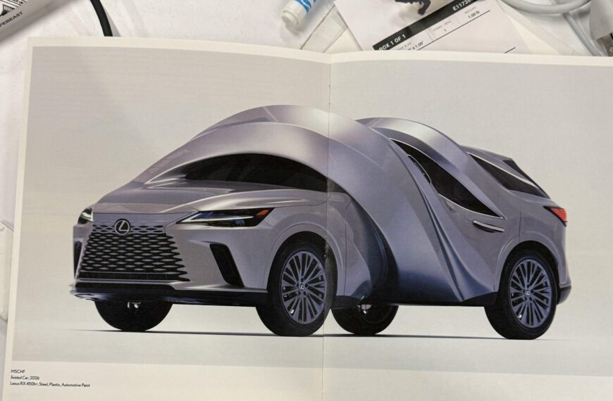 ОМУТ 271 Наступний гарячий продукт MSCHF? Автомобіль Lexus, що кидає виклик реальності